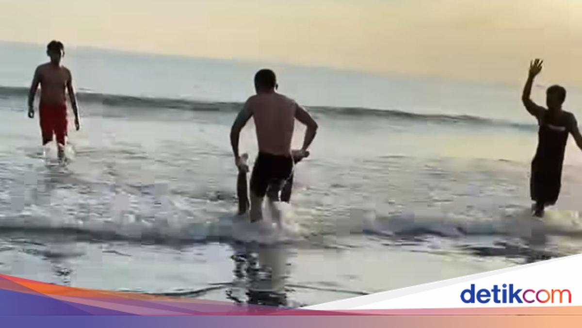 Pria Tewas Tenggelam Saat Rekreasi Keluarga di Pantai Baluk Rening