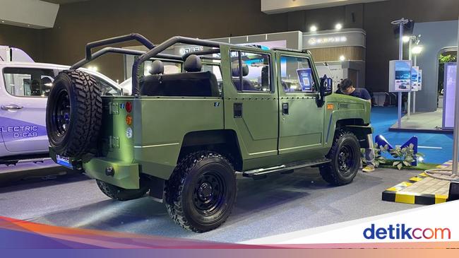 Tampang Sangar Mobil Listrik Militer MAB Birawa
