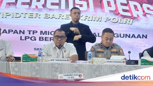 Bareskrim Ungkap Pengoplosan Gas LPG di Semarang Rugikan Negara Rp 5,6 M