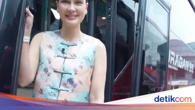 Momen Luna Maya Jajal 'Apartemen Berjalan' Milik PO Juragan99 Trans