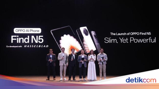 Keunggulan OPPO Find N5 Jadi Sorotan Tokoh Publik-Pimpinan Industri di RI
