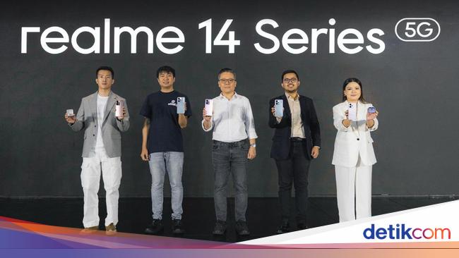 Realme 14 Series Debut di RI, Smartphone Gaming Next Level Kelas Mid Range