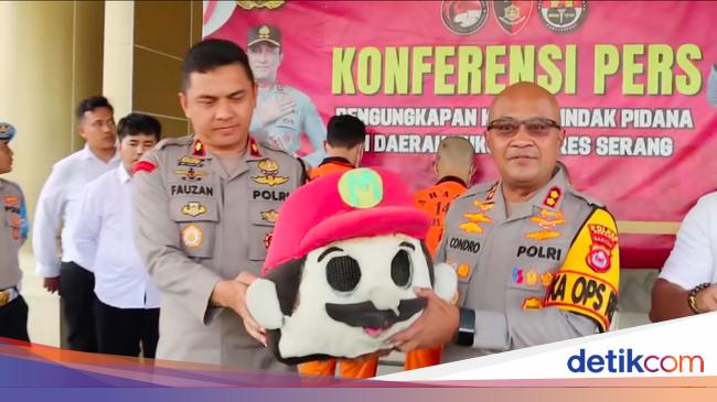Residivis Curi Motor di Serang, Modusnya Jadi Badut Keliling