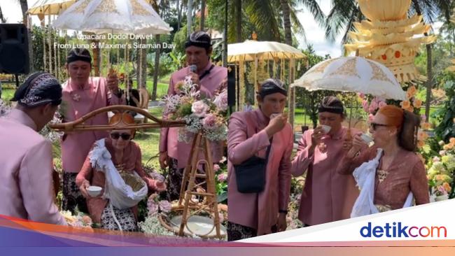 Dodol Dawet, Tradisi Pernikahan Jawa di Pernikahan Luna Maya