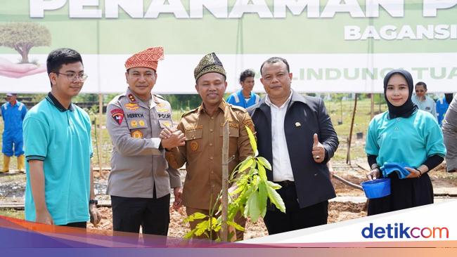 Dukung Green Policing Polda Riau, Pemprov Akan Buat 'Bank' Pohon