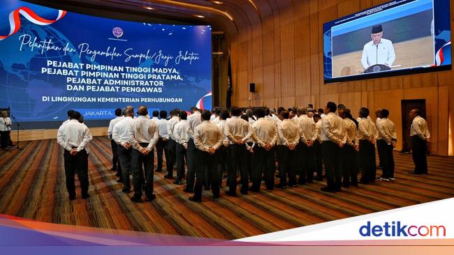 Menhub Rombak Pejabat Kemenhub, Eks Direktur KCIC Jadi Dirjen