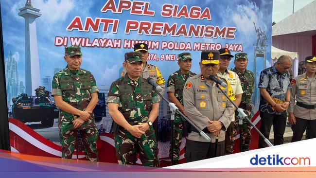 Hampir Seribu Personel Gabungan Dikerahkan Sikat Preman Meresahkan di Jakarta