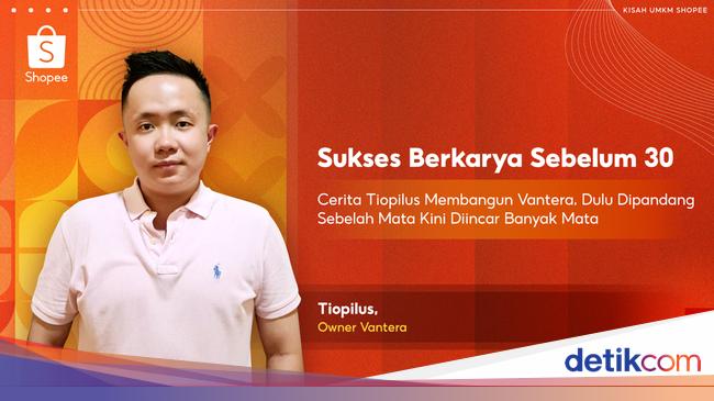 Kisah Sukses Tiopilus Bangun Brand Sandal Lokal Vantera di Usia Muda