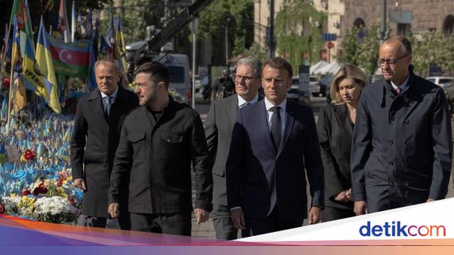 Pemimpin Prancis-Inggris-Jerman Ramai-ramai ke Ukraina, Ada Apa?
