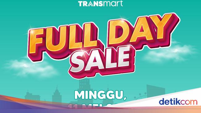 Besok Transmart Full Day Sale Datang Lagi! Nikmati Diskon Melimpah 50% + 20%