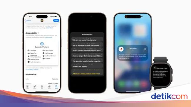 Apple Ungkap Fitur Aksesibilitas iOS 19 Jelang WWDC 2025