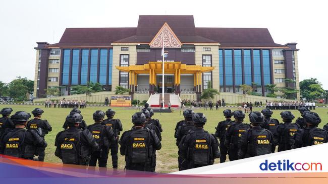 Polda Riau Luncurkan Super Tim 'Raga' Libas Premanisme dan Street Crime