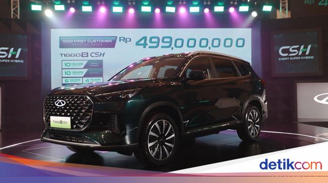 Tampang Chery Tiggo 8 CSH, Mobil PHEV Termurah di Indonesia