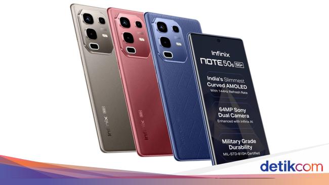 Infinix Note 50S &amp; 50X 5G+: Spesifikasi dan Harga di Indonesia