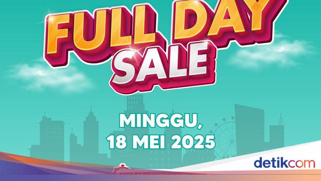 Pengumuman! Transmart Full Day Sale Datang Lagi, Diskon Meriah 50% + 20%