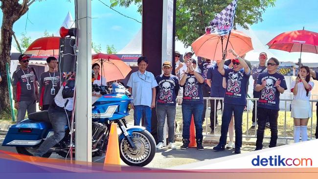 Bamsoet Puji Gelaran HOGERS Indonesia Drag Race of National Event 3