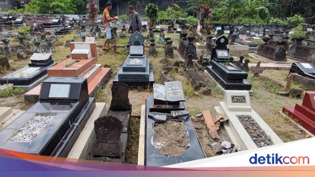 Heboh Nisan Salib Rusak di 2 TPU Bantul, Polisi Selidiki