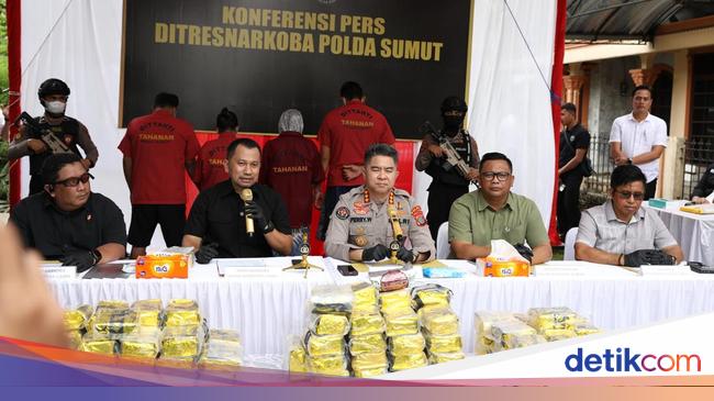 Polda Sumut Ungkap Cara Jaringan 100 Kg Sabu Komunikasi Pakai Zangi