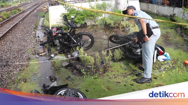 Detik-detik Ngerinya KA Malioboro Tabrak 7 Motor hingga Tewaskan 4 Orang