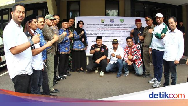 Ormas di Depok Dikumpulkan, Komitmen Jaga Kondusivitas dan Junjung Hukum