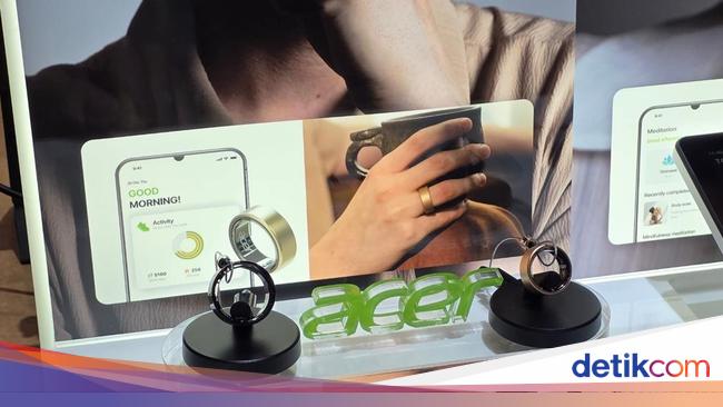 Cincin Pintar Acer FreeSense Pantau Kesehatan Pakai AI