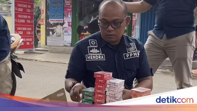 Bea Cukai Sita 20 Ribu Batang Rokok Ilegal di Toko Kelontong Kota Bogor