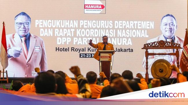 Hanura Gelar Rakornas dan Pengukuhan Pengurus Partai