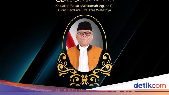Kabar Duka, Hakim Agung Abdul Manaf Meninggal Dunia