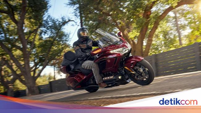 Potret Honda Gold Wing Edisi 50 Tahun yang Dibanderol Rp 1,1 Miliar