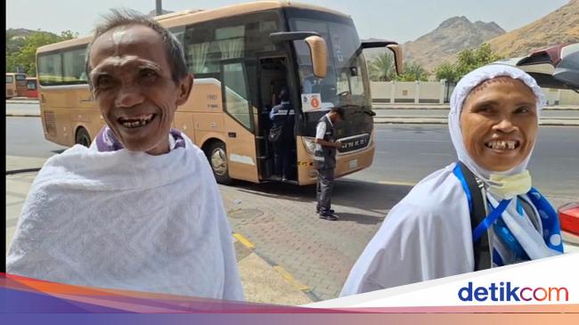 Bahagianya Jemaah Haji Sarimin dan Marisah Bisa Sehotel Lagi Usai Terpisah
