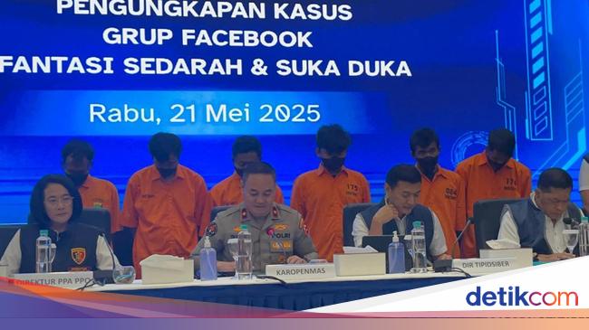 6 Tersangka Grup 'Fantasi Sedarah' Terancam 15 Tahun Penjara, Bisa Diperberat