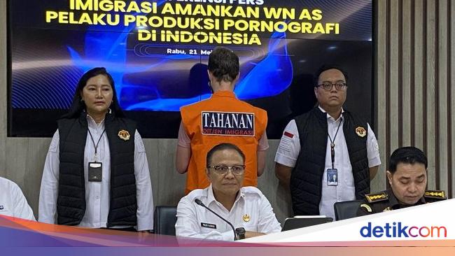 Imigrasi Tangkap WN Amerika Serikat Produksi dan Jual Ratusan Video Porno