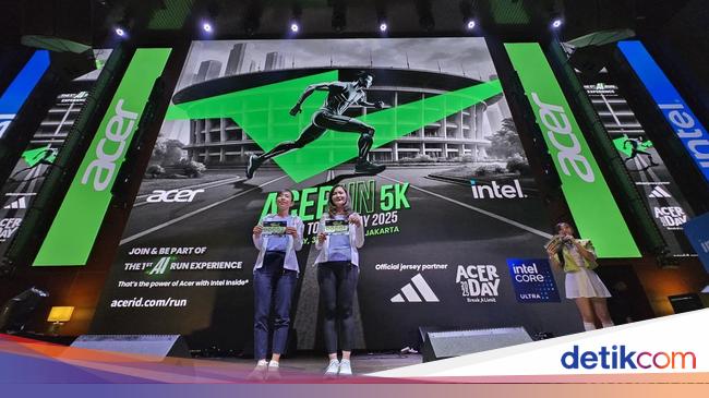 Acer Mau Bikin Event Lari Unik Dibantu Teknologi AI
