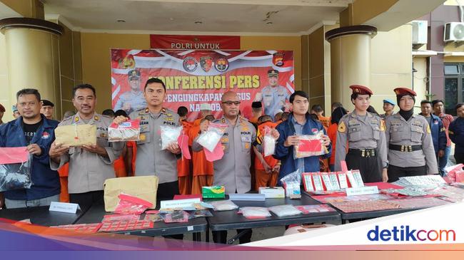 Sindikat Sabu 3 Kg Jaringan Malaysia di Serang Simpan Barbuk di Beha