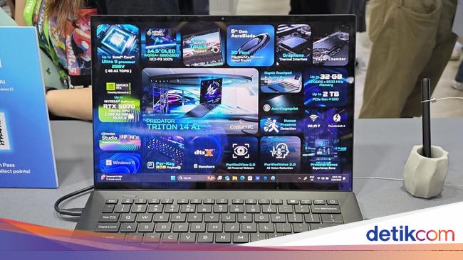 Acer Predator Triton 14 AI, Laptop Sangar Untuk Gamer dan Kreator