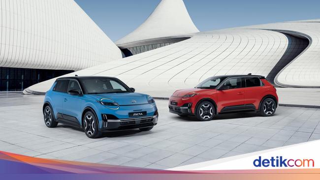 Nissan March Jadi Mobil Listrik, Begini Tampilannya