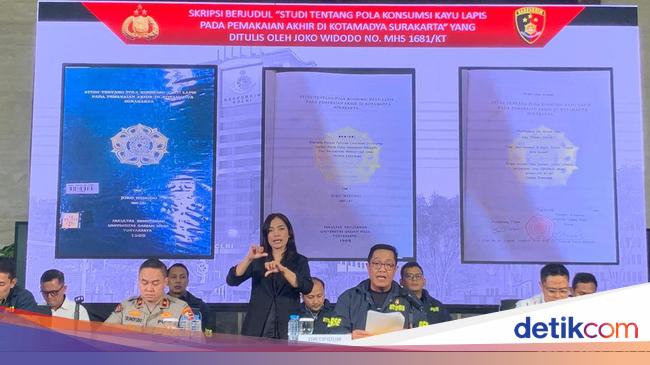 Bareskrim Jelaskan Arsip Skripsi Jokowi Baru Diunggah UGM pada 2019