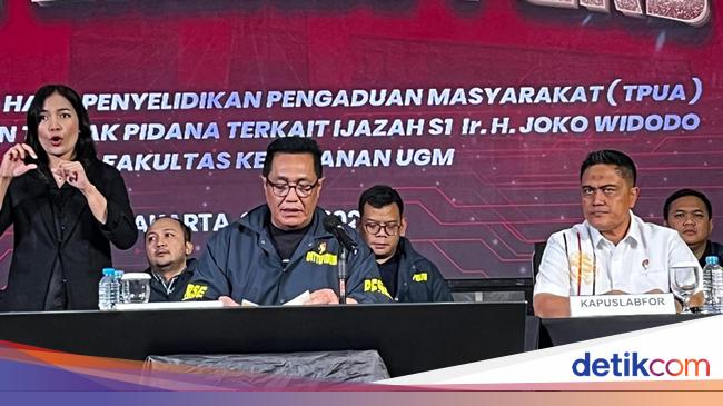 Bareskrim Juga Uji Labfor Skripsi Jokowi di UGM, Hasilnya Identik