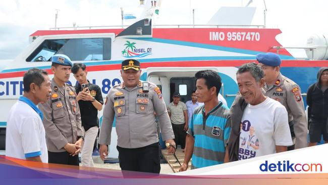 Hilang Sepekan di Laut, 2 Nelayan Nisel Terbawa Arus hingga Mentawai
