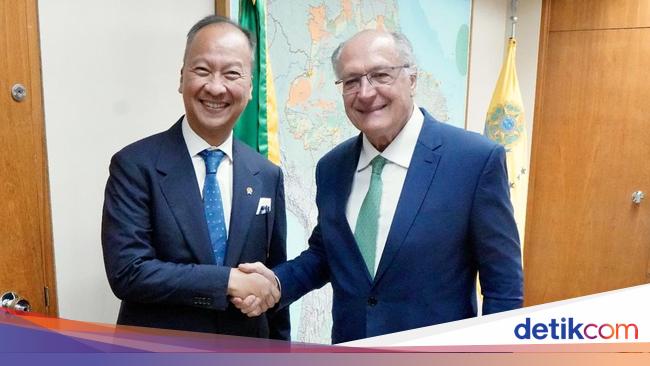 Temui Wapres Brasil, Menperin Perkuat Kerja Sama Sektor Industri