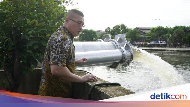Kenneth DPRD DKI Jakarta Kembali Resmikan Rumah Pompa di Duri Kepa, Kebon Jeruk