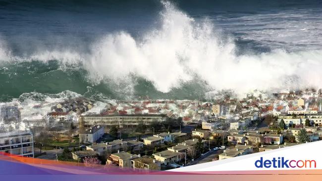 Megatsunami Setinggi 300 Meter Ancam Sapu Bersih Amerika