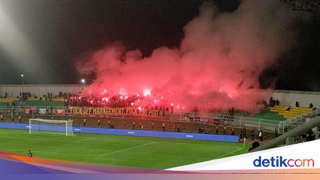 Polisi Tangkap 2 Suporter yang Aniaya Steward Saat Laga PSM Vs Persita