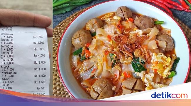Warung Seblak Ini Tarik Biaya untuk Peralatan Makan hingga Meja