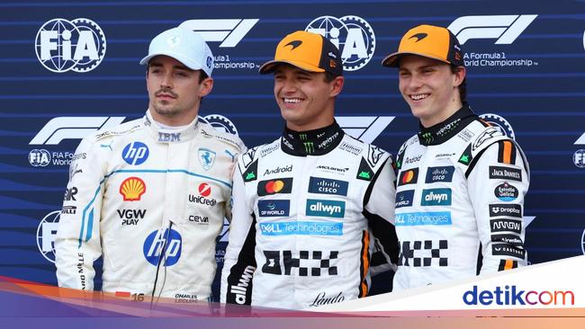 Kualifikasi F1 GP Monako 2025: Norris Raih Pole Position