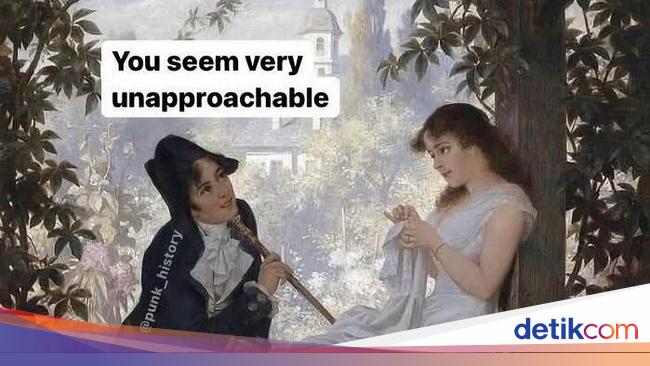 Meme Si Paling Cuek dari Lukisan Klasik, Mana Paling Relate?