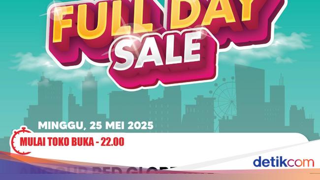 Anggur Red Globe Harga Miring, Rp 7.490/100 Gram di Transmart Full Day Sale