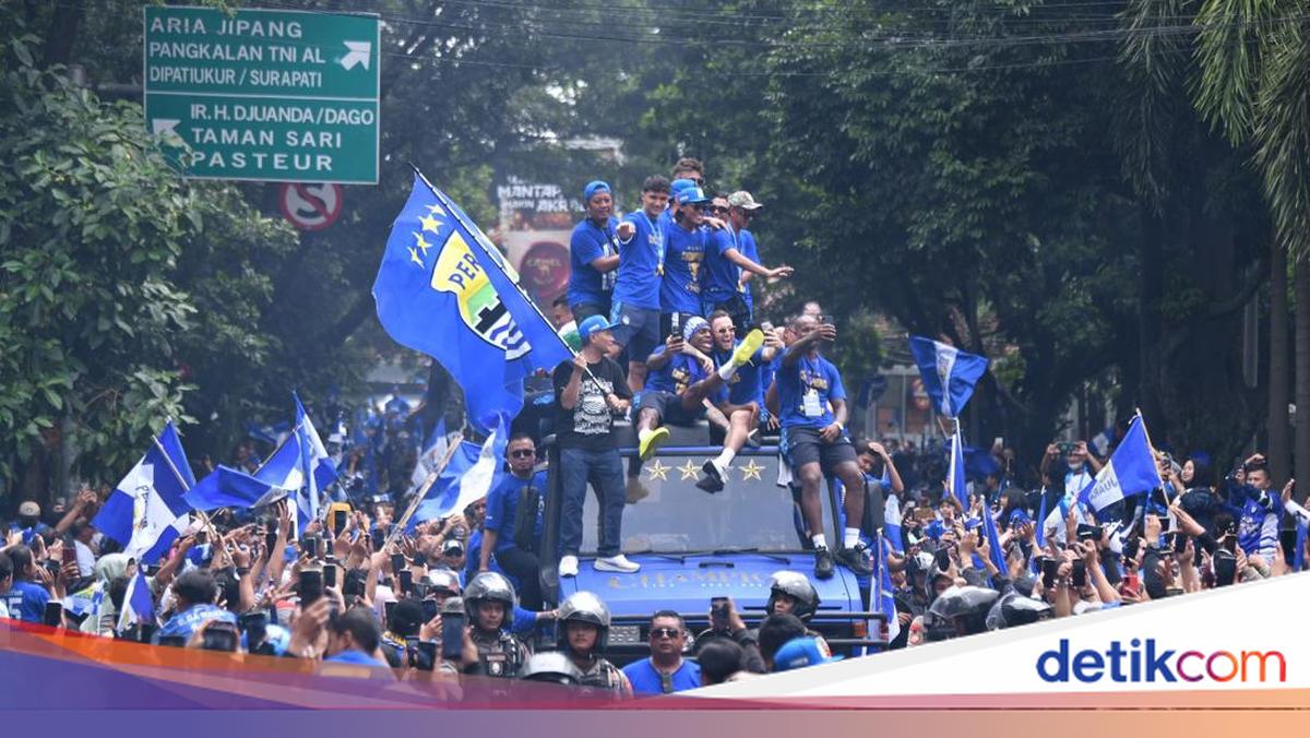 Bandung bersiap untuk pawai juara Persib jika berhasil meraih gelar Super League 2025/2026. Rute konvoi ditentukan untuk merayakan kemenangan pada 24 Mei 2026. Berikut ulasannya!

Via @detikjabar_