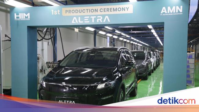 Aletra Rakit Mobil Listrik di Purwakarta