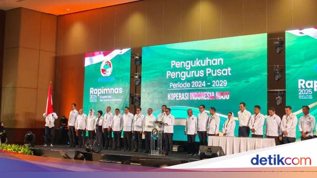 Pengurus Dekopin 2024-2029 Dikukuhkan, Bambang Haryadi: Wajah Baru